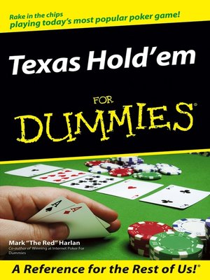 cover image of Texas Hold'em For Dummies